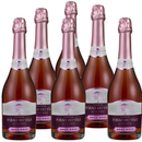 Kit 6 Espumantes Brut Rose  750 ml
