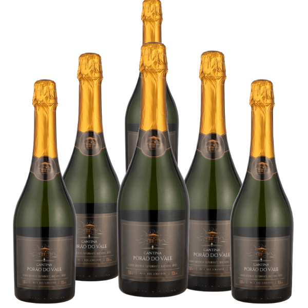 Kit 6 Espumante Nature Brut 750ml